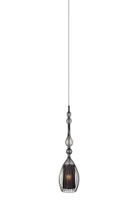 Czarna lampa nad stół AMBIA L 18864 BL/N 