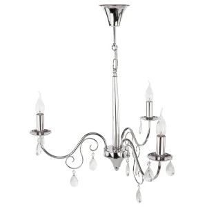 3-ramienny żyrandol świecznikowy VELEA 1O1953 CH/Le