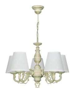 Elegancki żyrandol do pokoju VIOLA O3005 W5 AB/AB/10/Le 5-ramienny