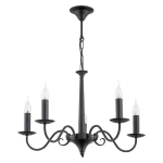 5-płomienny żyrandol świecznikowy ASTOR 1O2895 W5 CZA/Le