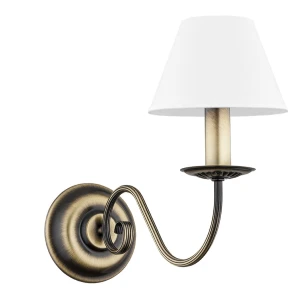 Kinkiet z abażurem do sypialni ASTOR 1S 1O2890 K1 PAT/1S/Le 