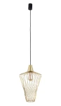 Nowoczesna złota lampa wisząca VAVE L 18857 G/N