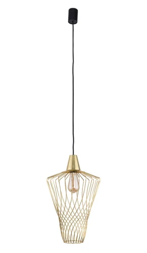 Nowoczesna złota lampa