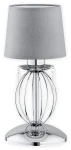 Srebrna lampka nocna z kryształkami ALDIGA 1O2488 L1 CH/Le 