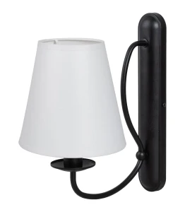 KLasyczny kinkiet z abażurem OLIVER O3050 K1 CZA/AB/01/Le