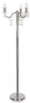 Świecznikowa lampa podłogowa chromowa VELEA 1O1959 CH/Le