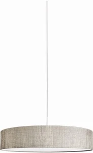 Szara piękna lampa wisząca TURED 18946/N                     