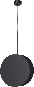 Elegancka czarna lampa wisząca WHELE 19033/N       