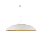 Wytworna biało-złota lampa do salonu CANAO 17927/N                         