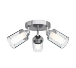 Chromowy plafon  do łazienki VISETA 18050/N                            