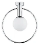 Nowoczesny plafon chromowy RIKA 1O2941 P1 CH/Le 