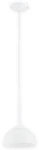 Biała pojedyncza lampa wisząca FREBA 1O3131 W1 BIA/Le  