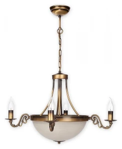 Stylowy żyrandol do salonu ARKADE 1O2124/W6/PAT/Le  