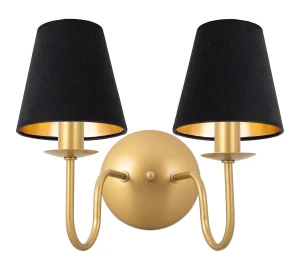 Stylowy złoty kinkiet powójny GOLDSUN AB 1339G/17/53