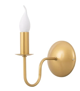 Złoty kinkiet świecznikowy GOLDSUN CLASSIC 1338G/17