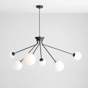 Oryginalna czarna lampa wisząca HOLOM 6 BLACK 11082K1/AX 