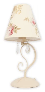 Stylowa lampka stołowa z kryształkami VELEOS 1O1968 AB KW/Le  