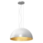 Lampa wisząca z dużym białym kloszem COMPEN 11682/L    