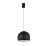 Lampa wisząca z czarnym kloszem CADE 110334/N    