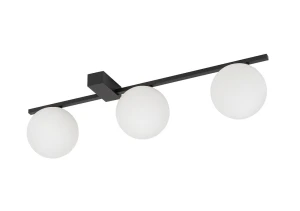 Oryginalny potrójny czarny kinkiet PAK 110301/N        