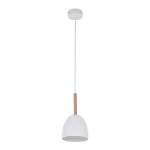 Pojedyncza biało-złota lampa wisząca NORED 14868/TK   