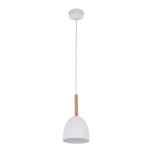 Pojedyncza biało-złota lampa wisząca NORED 14868/TK   