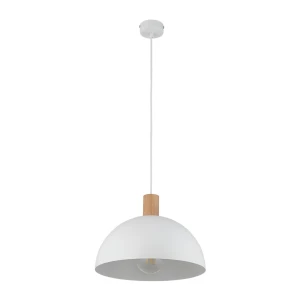Pojedyncza biała lampa wisząca OSILO 14851/TK     