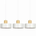 Stylowa biała lampa do salonu TOREN 11047/3/E    