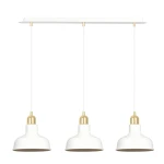 Nowoczesna biała lampa do jadalni  IBER 11043/3/E      