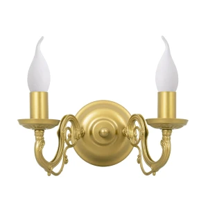 Podwójny kinkiet świecznikowy VIOLA O3001 K2 ZL/Le 