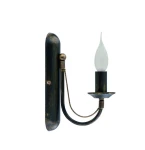 AROP 1202/N 1-płomienny postarzany kinkiet świecznikowy 