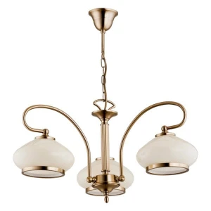 Klasyczny potrójny żyrandol do pokoju ASTERA 13321/AA 3-ramienny  