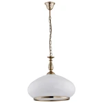 Pojedyncza wisząca lampa do salonu PAREOS 1118/AA