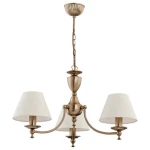 Potrójna klasyczna lampa do pokoju SOFE 118343/AA  3-ramienny 