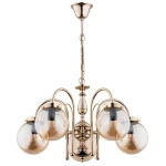 Stylowa lampa z kulami HIRE 128275/AA 5-płomienny 