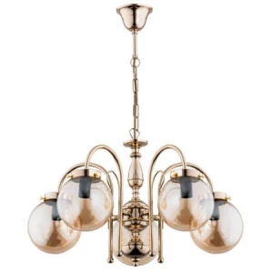 Stylowa lampa z kulami HIRE 128275/AA 5-płomienny 