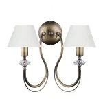 Podwójny kinkiet z abażurami MELADE 11614- MY K2 P/1S/J