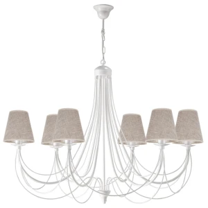 JEWESOS AB 12040/26/05 duża lampa klasyczna do pokoju 6-płomienna