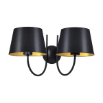 Podwójny elegancki kinkiet na ścianę SASETE 14338/KA 