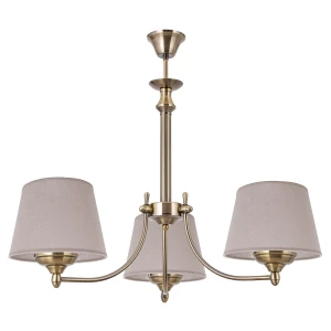 Elegancki żyrandol do sypialni  AZALIA 615-3/13 3-płomienny  