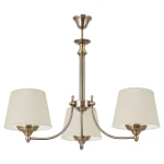 Stylowy żyrandol do salonu  AZALIA 615-3/02 3-płomienny    