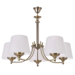 Elegancki klasyczny żyrandol AZALIA 615-5/01 5-płomienny  