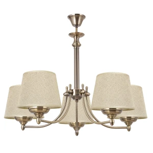 Żyrandol patyna 5-płomienny AZALIA 615-5/07 5-płomienny    