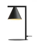 Elegancka czarna lampka na stolik FRAM 11108B1/AX  