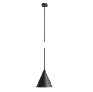 Czarna pojedyncza nowoczesna lampa FRAM 11108G1/AX  
