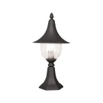 Mała czarna lampka do postawienia w orgodzie BOSTE K-18133/KA 
