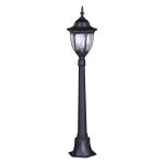Czarna lampa do ogrodu VASEO K-16007A/L/CZ/KA 