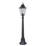 Czarna stylowa lampa do ogrodu LOZNE K-16006A/CZ/KA