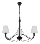 Żyrandol klasyczny do sypialni HORTENSJA AB 382-3/01 3-płomienny 