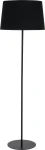 Czarna lampa stojąca z abażurem MAJKA BLACK 12920/TK